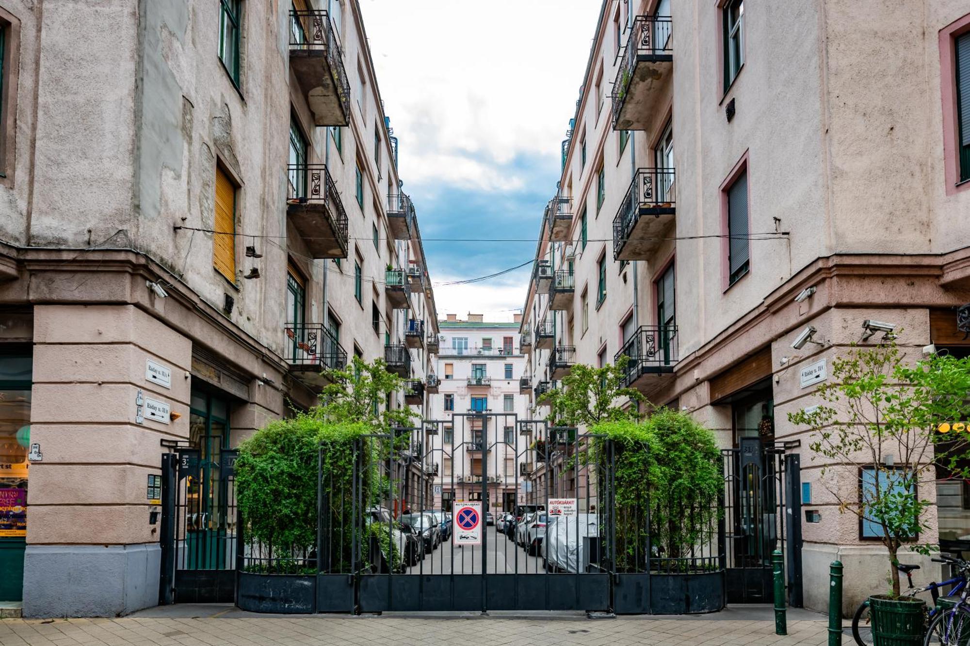 Jungle Aesthetics Downtown Apartman Aircon And Garage Parking Budapest Luaran gambar