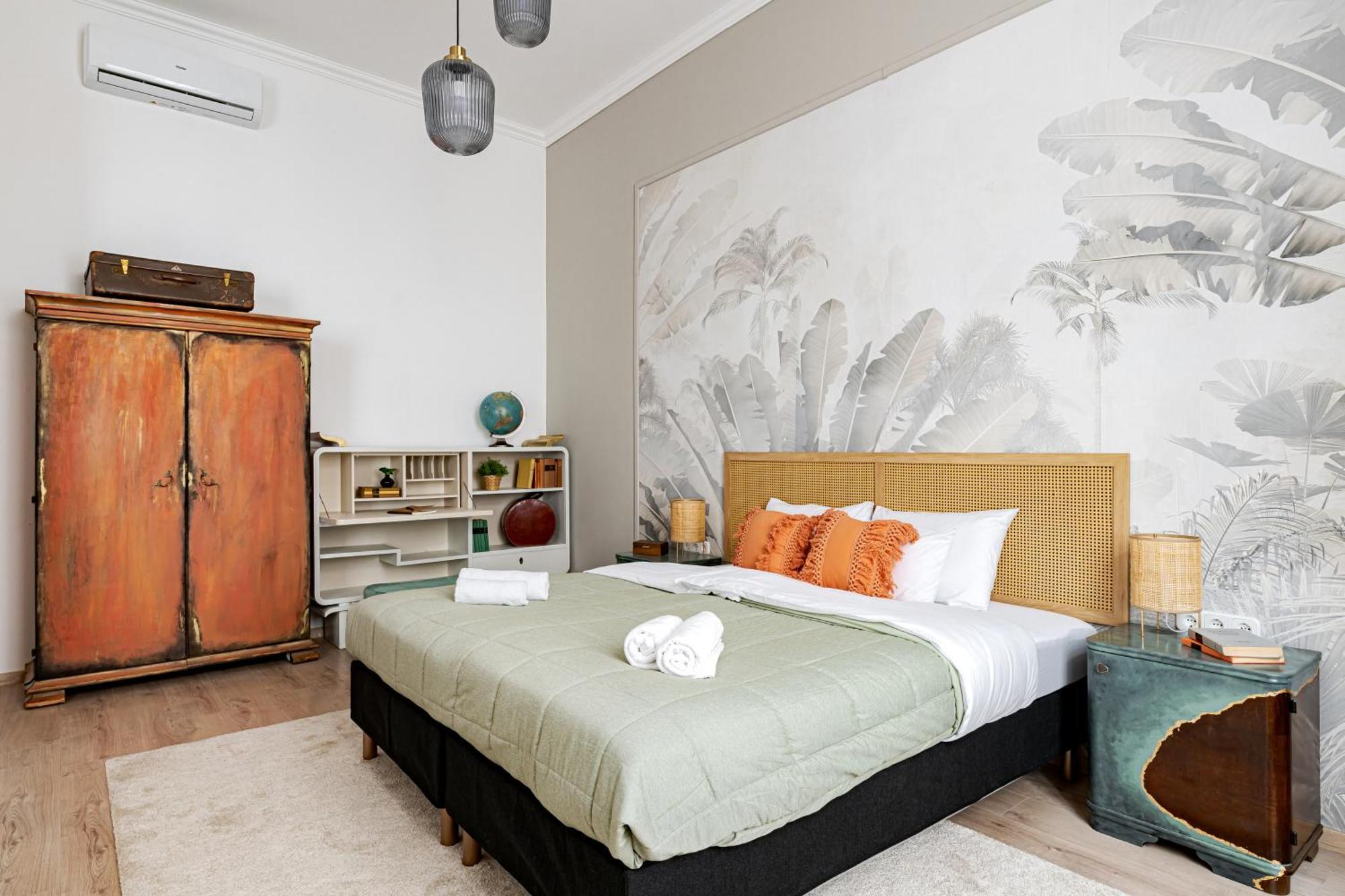 Jungle Aesthetics Downtown Apartman Aircon And Garage Parking Budapest Luaran gambar
