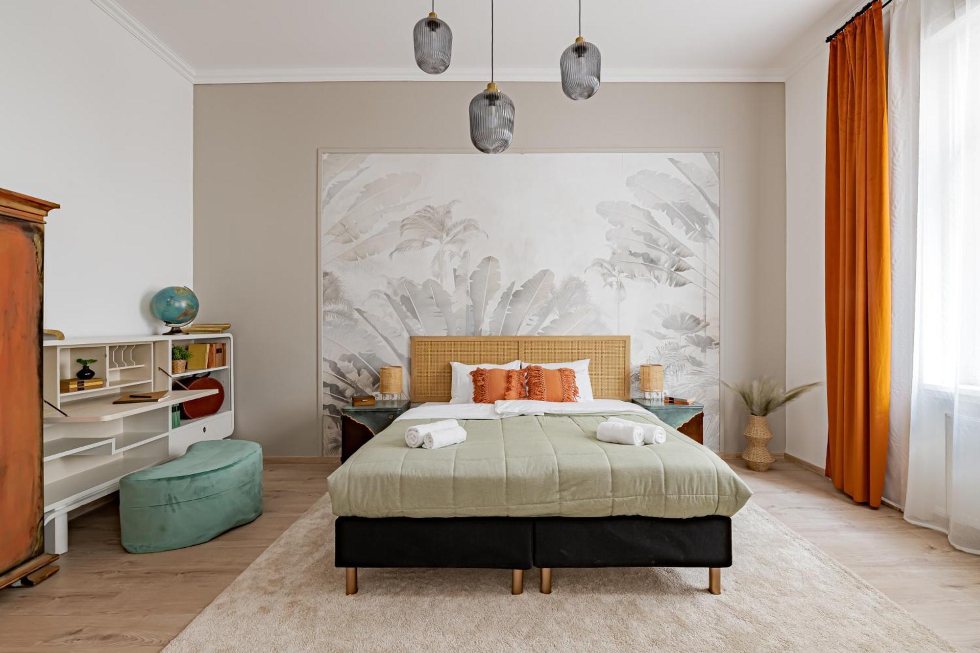 Jungle Aesthetics Downtown Apartman Aircon And Garage Parking Budapest Luaran gambar