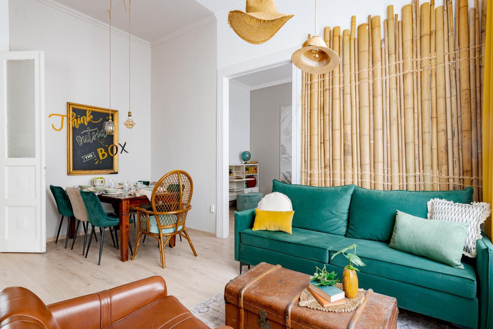 Jungle Aesthetics Downtown Apartman Aircon And Garage Parking Budapest Luaran gambar